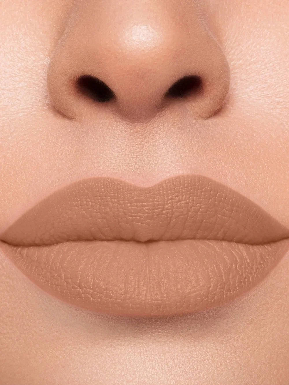 Morphe Mega Matte Lipstick Commit Warm Chai Brown Nude Full Size NIB